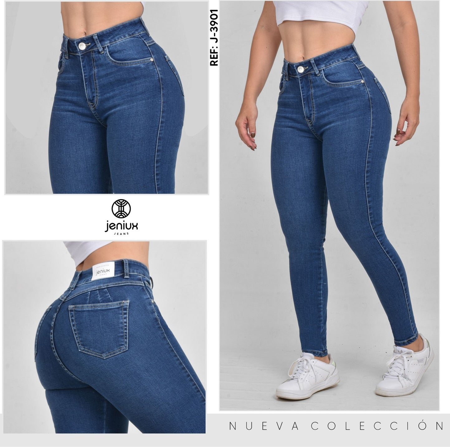 JEANS DAMA  REF. J-3901 OFERTA