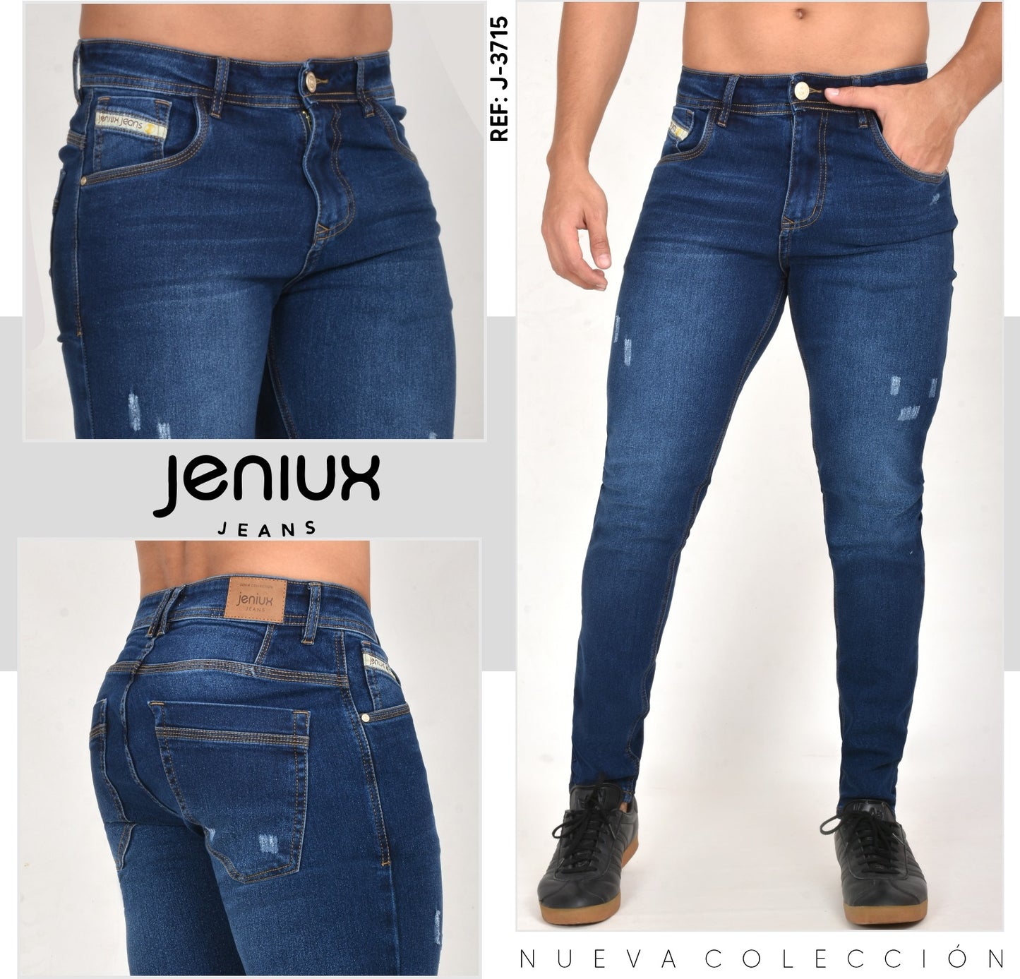 JEANS HOMBRE  REF. J-3715 OFERTA