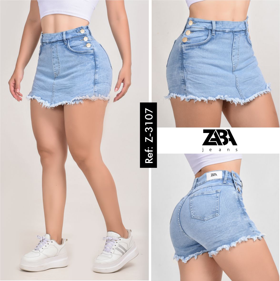 FALDA SHORT DAMA  REF. Z-3107