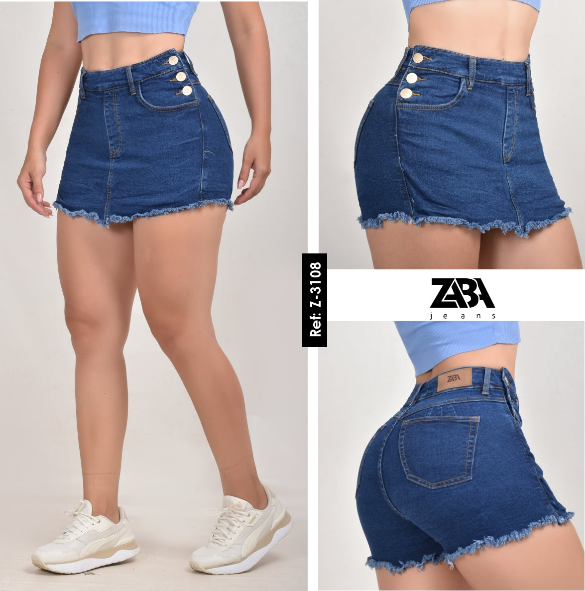 FALDA SHORT DAMA  REF. Z-3108