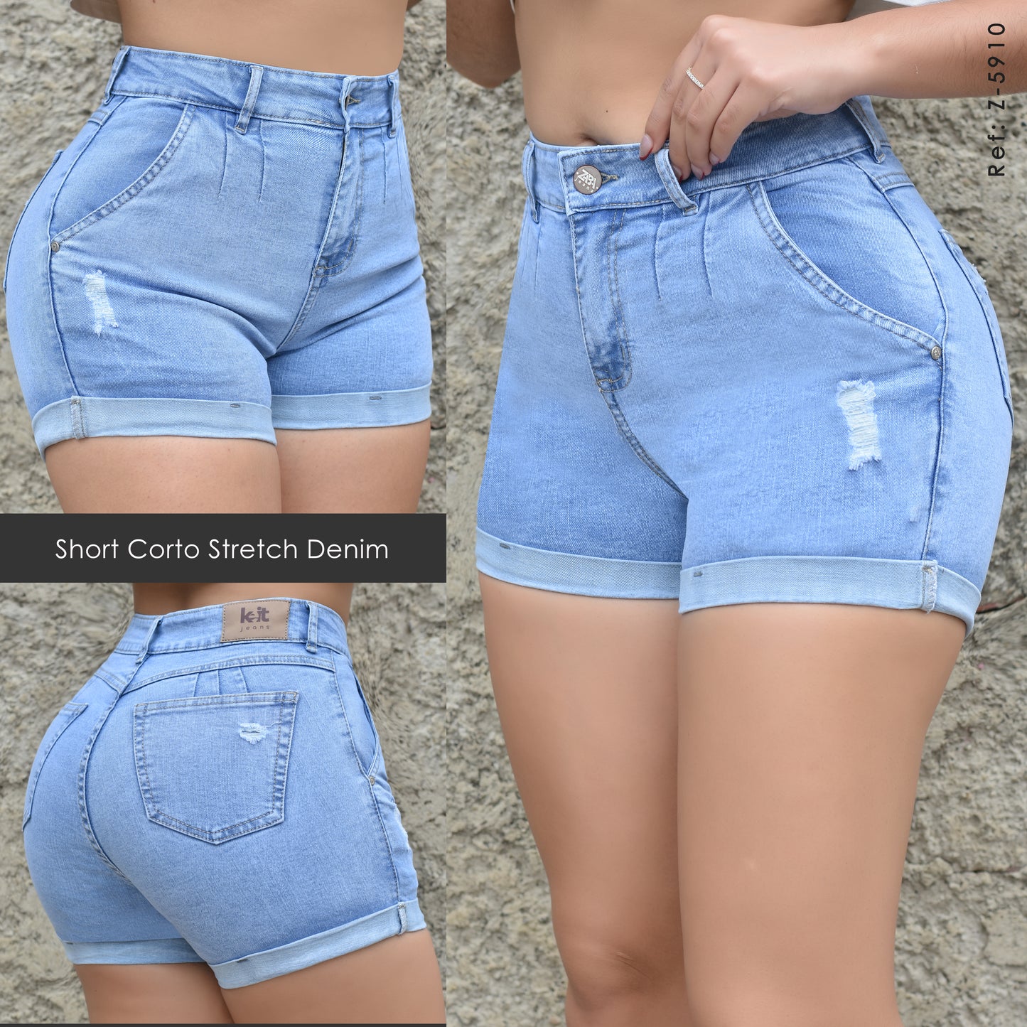 SHORTS DAMA REF Z-5910