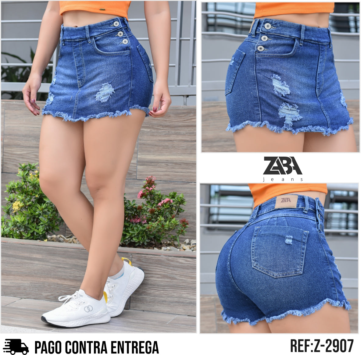 FALDA SHORT DAMA  REF. Z-2907